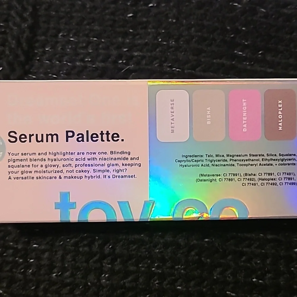 Toy Factory Dreamset Highlighter Serum Palette with Powder R03 brush - Picture 4 of 8